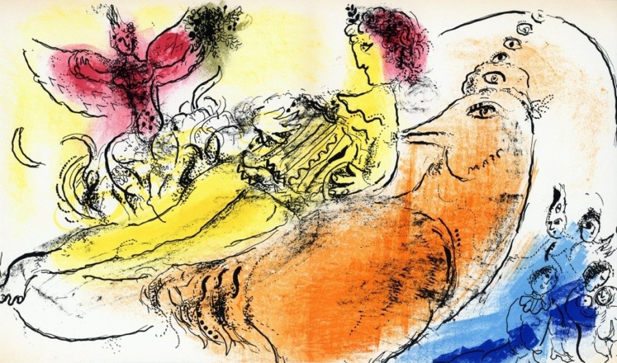 Marc Chagall litográfiáit is megnézhetjük