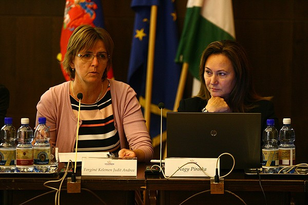 Forgóné Kelemen Judit és Nagy Piroska