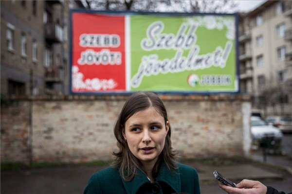 Dúró Dóra (MTI-fotók: Mohai Balázs)