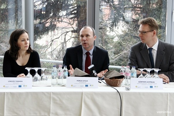 Lencsés Tamara, Porga Gyula és Günther Lichtblau