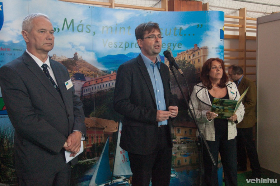 Polgárdy Imre és dr. Horváth Zsolt a megnyitón