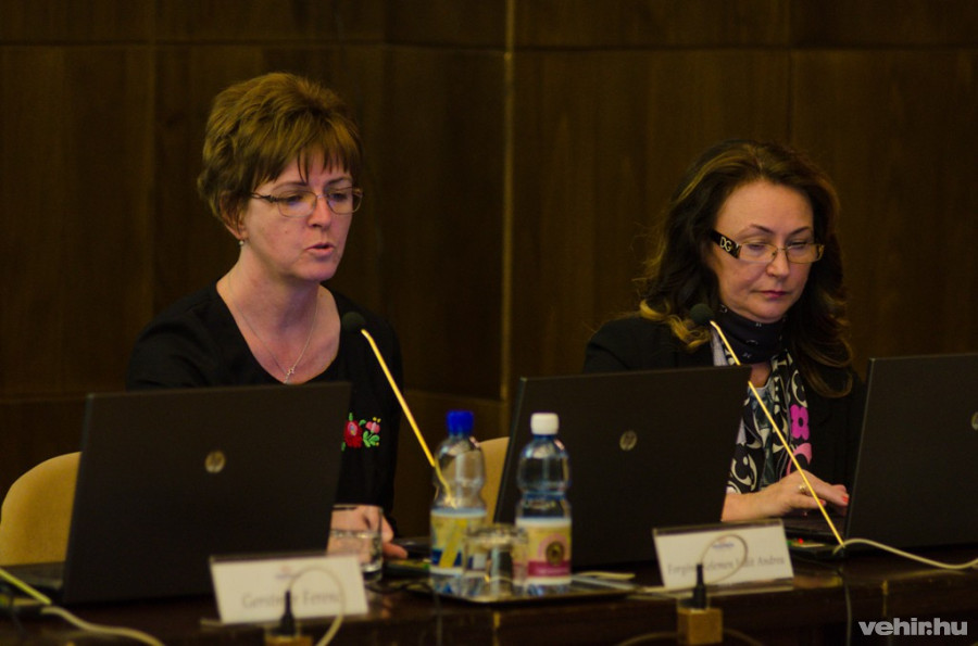 Forgóné Kelemen Judit és Nagy Piroska