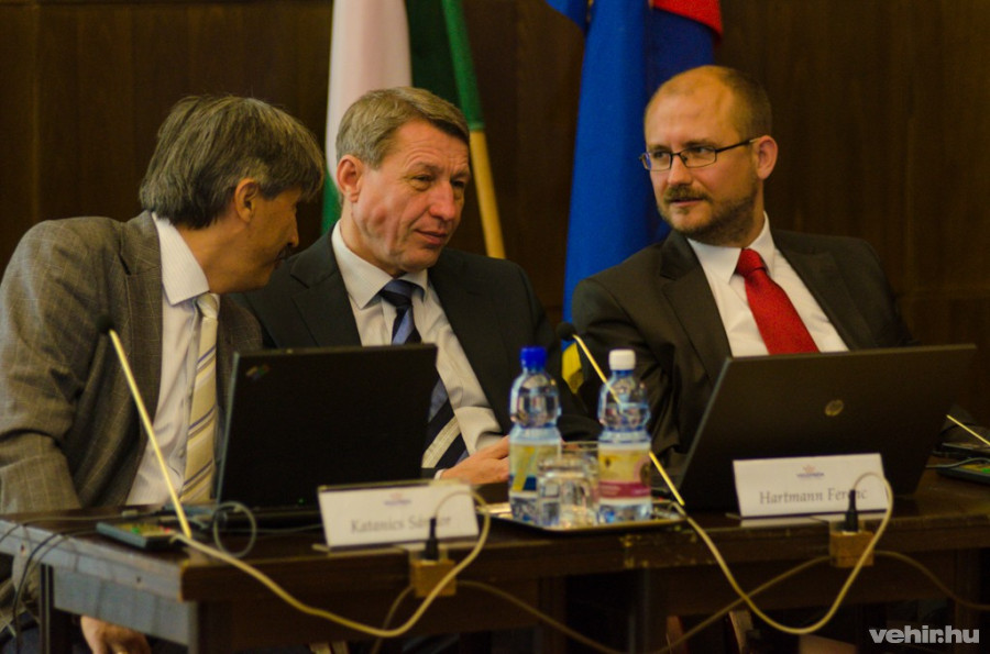 Katanics Sándor, Hartmann Ferenc és Gerstmár Ferenc