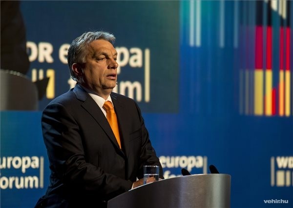 Orbán Viktor Berlinben (Fotó: Miniszterelnöki Sajtóiroda, Burger Barna)