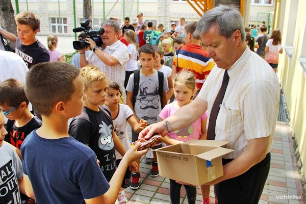 Jól jött a frissítő a nagy melegben