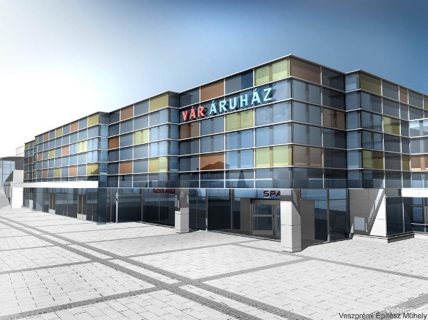 A Vár Áruház látványterve