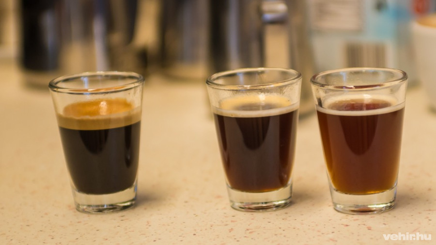 A hosszú kávé alapja is presszókávé