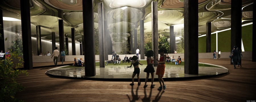 Lowline látványterv