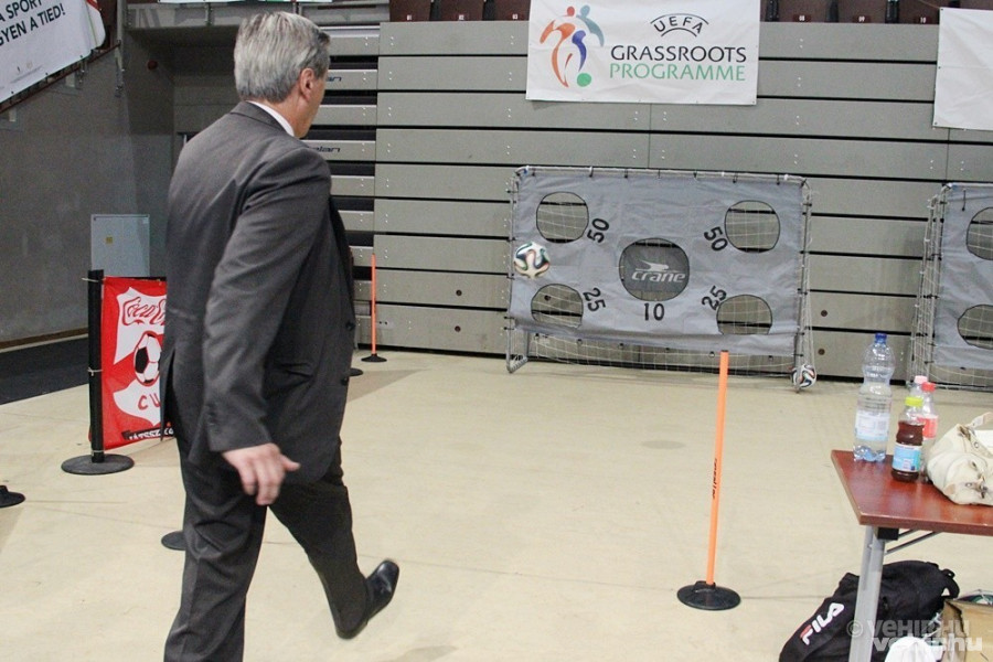 Némedi Lajos magabiztos volt a kapu előtt