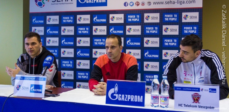 Raúl Gonzalez, Javier Sabaté és Gulyás Péter