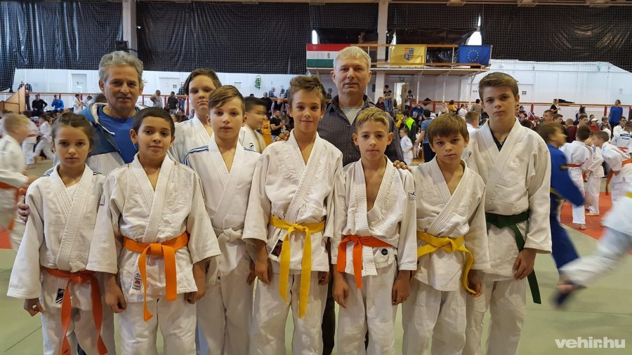 A Veszprém Judo SE dzsudokái versenyről versenyre bizonyítják tehetségüket (archív fotó)