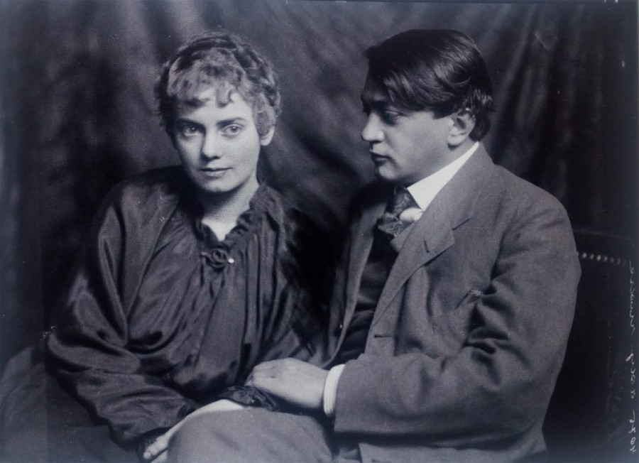 Csinszkával, 1915-ben