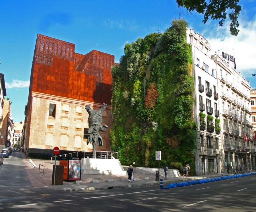 Caixa Forum, Madrid / Fotó: verticalgardenpatrickblanc.com