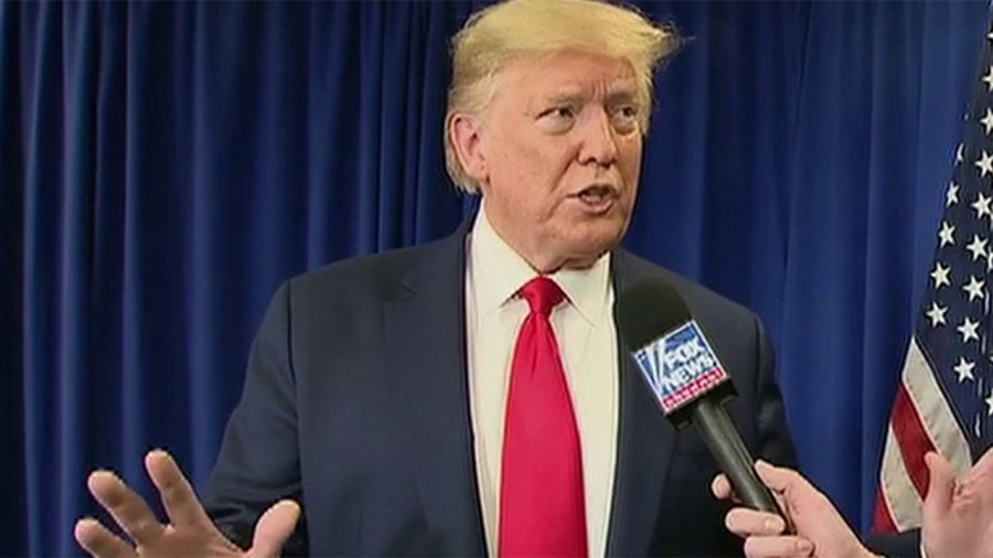 Trump nyilatkozik az Impeachment-eljárás meghallgatása után (forrás: foxnews.com)