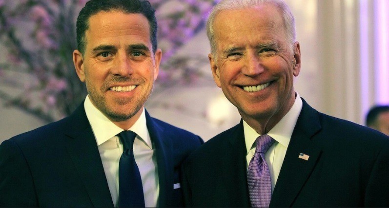 Hunter Biden és apja, Joe Biden (forrás: foxnews.com)