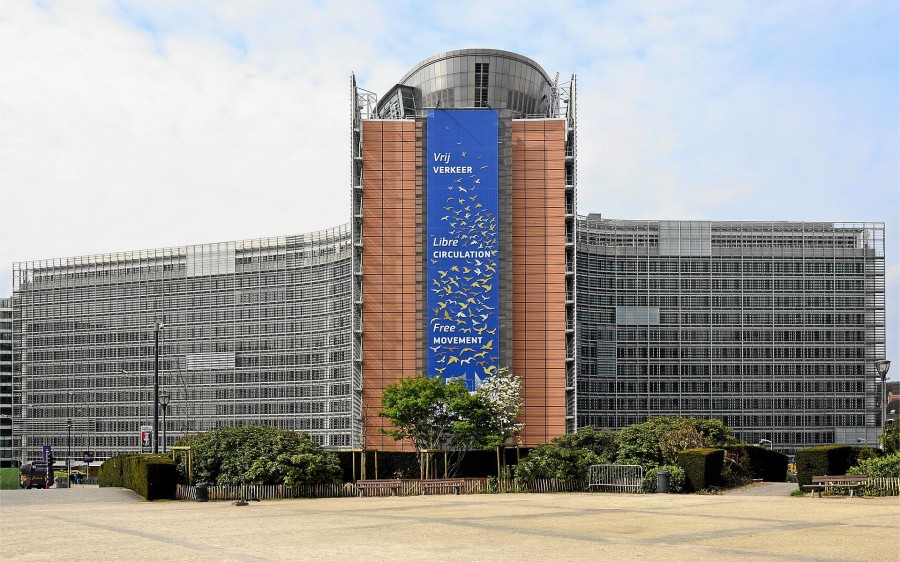 Au Európai Bizottság brüsszeli székháza (forrás: Wikipédia)