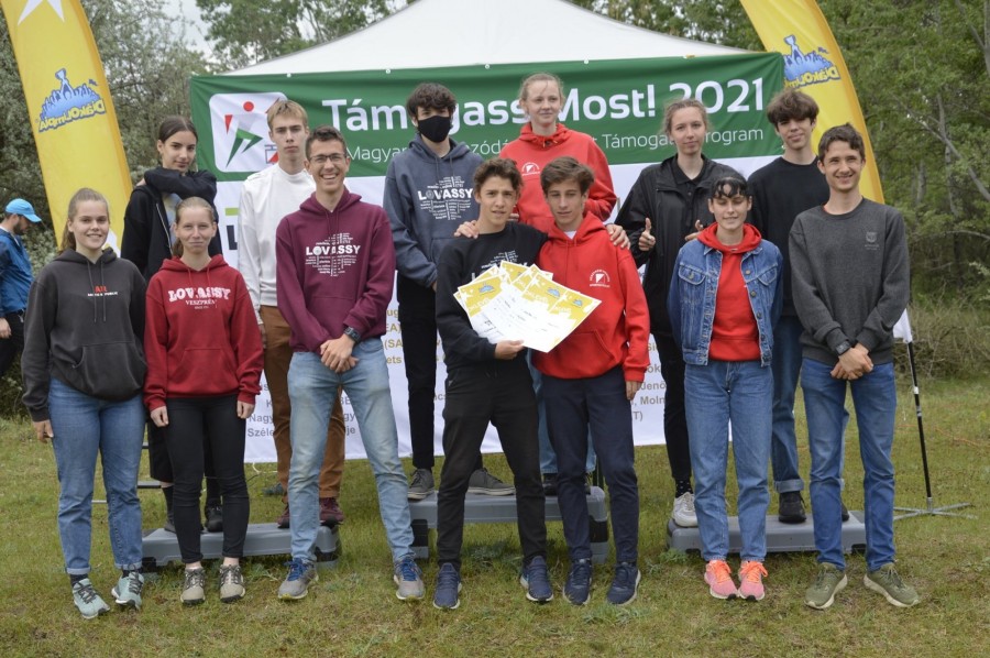 A Lovassy nyerte a középiskolák versenyét - Fotó: Bálint Mónika
