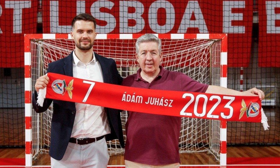 Juhász Ádámot már be is mutatta új klubja - Fotó: slbenfica.pt