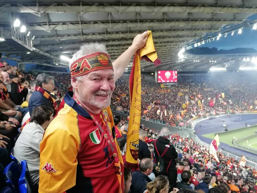 Az AS Roma-Genoa meccsen múlt vasárnap a Stadio Olimpicóban