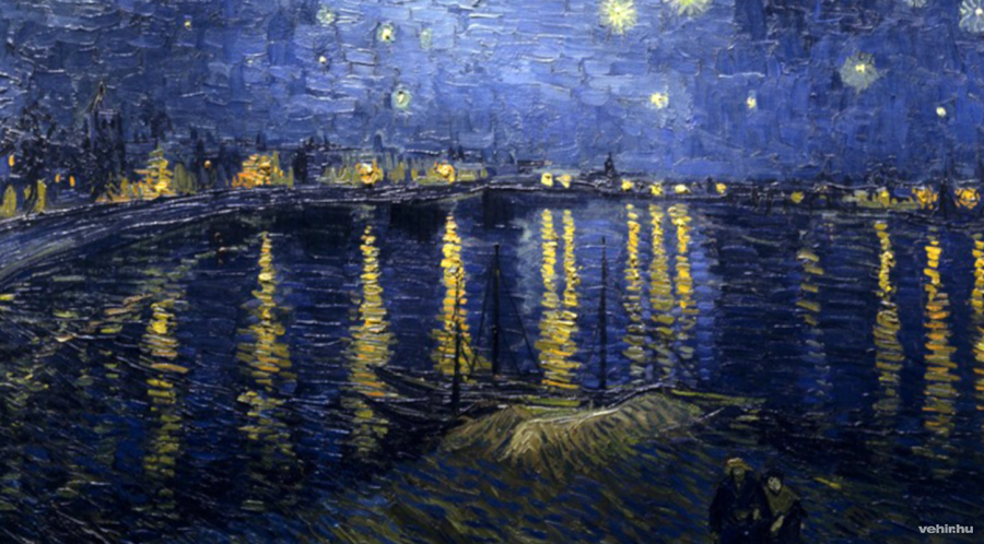 Csillagos éjszaka a Rhône fölött (Vincent van Gogh)