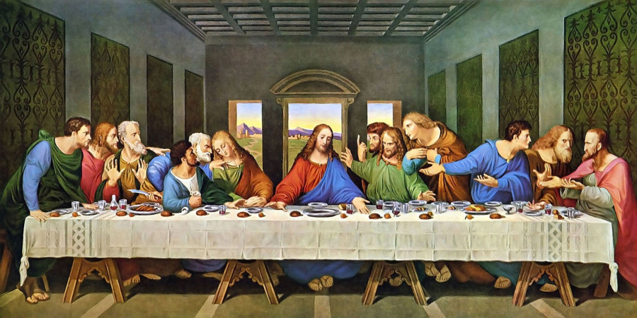 Leonardo da Vinci: Az utolsó vacsora (1496-1498)