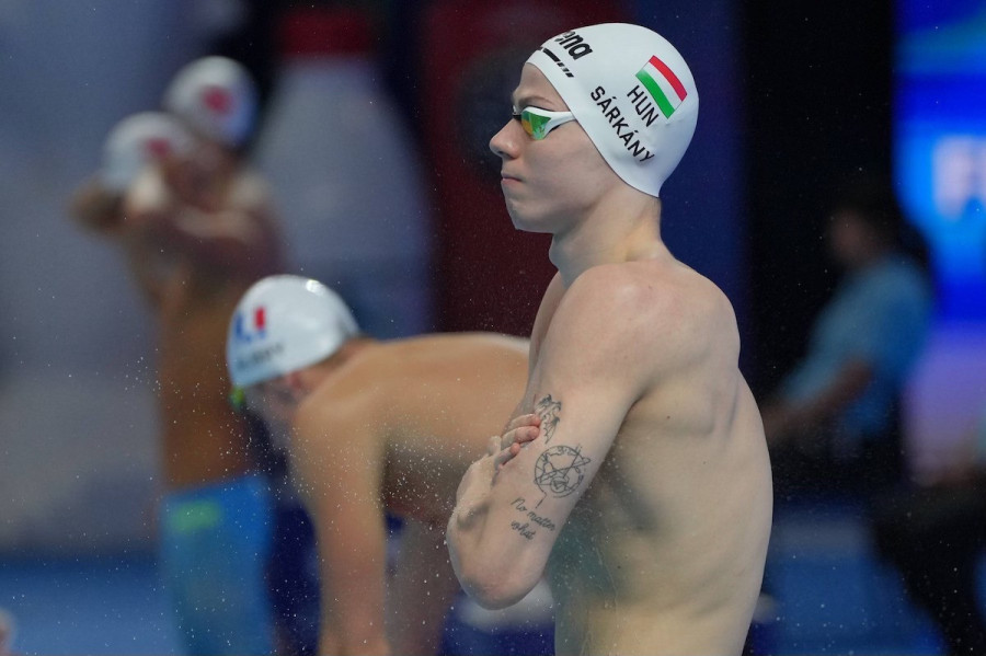 Sárkány Zalán bejutott a döntőbe - Fotó: MÚSZ Facebook