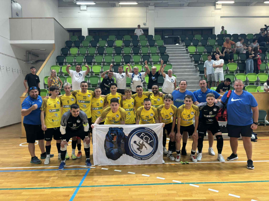 A bakonyiakat a BEAR-szektor lelkes tagjai Szombathelyre is elkísérték