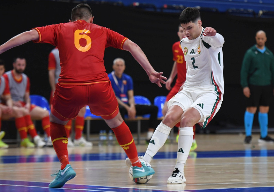 A magyarok harmadik találatát a veszprémi Hadházi Sándor (2) szerezte (archív fénykép: MLSZ)