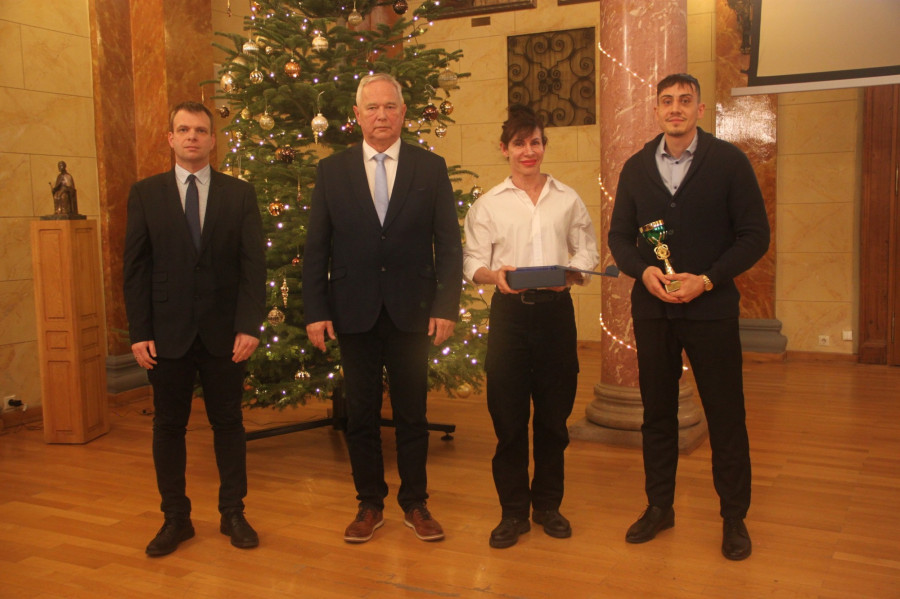 Csonka Anikó és edzője, Zsigmond Ákos