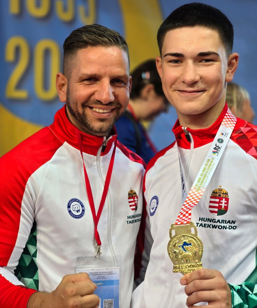 Mester és tanítványa:Talián Zsolt és Vincze Botond