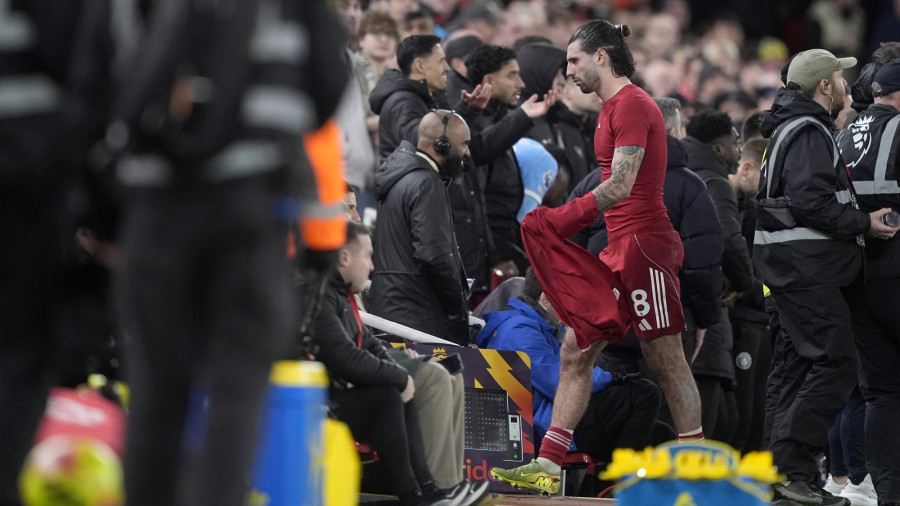 Szoboszlai Dominikot kiállították / Fotó: Getty Images