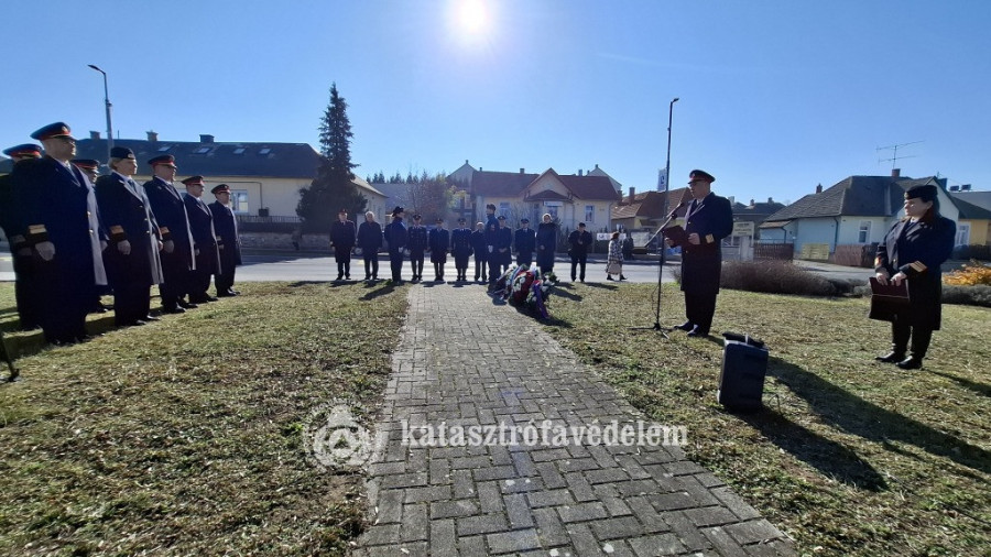 Fotó: Csondor Henrietta tűzoltó főhadnagy