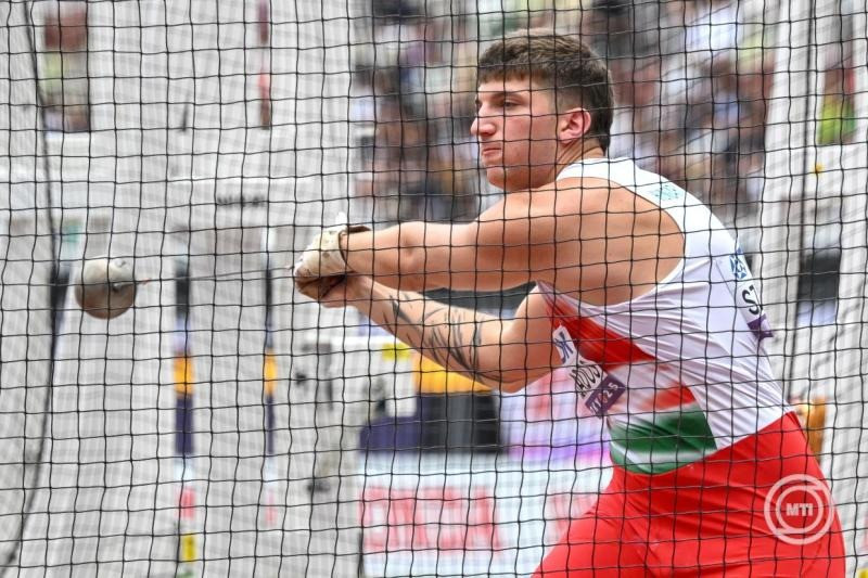 Szabados Ármin a férfi kalapácsvetés selejtezőjében a tokiói atlétikai világbajnokságon 2025. szeptember 15-én. MTI/Czeglédi Zsolt