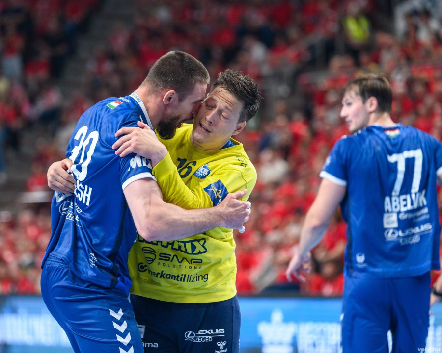 Magnus Abelvik Röd (a kép jobb oldalán) marad Szegeden - archív fotó